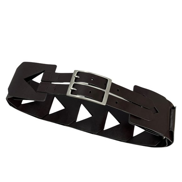 The Limited Accessories The Limited Wide Cut Out Belt Double Strap